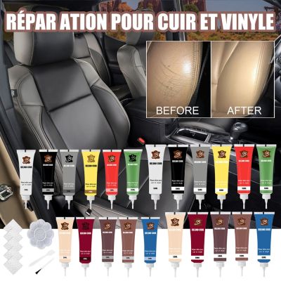 【CW】 Leather Repair Gel PaintCar Leather Car Maintenance CarLeather Complementary RefurbishingPasteParts
