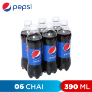 LỐC 6 CHAI NƯỚC NGỌT PEPSI 390ML