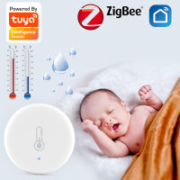 Tuya App ZigBee Smart Temperature Humidity Sensor Wireless APP Control Alarm System With Zigbee Hub One-Key Linkage Alarm