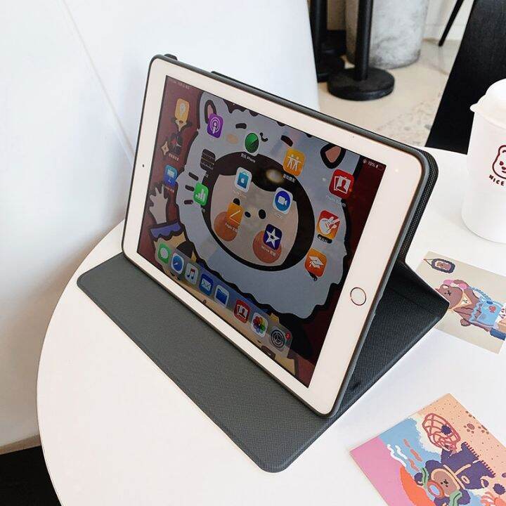 เคสสำหรับไอแพด-air-4-10-9เคส2020พับฝาเป็นฐาน9-7-3-10-5สำหรับ2019-ipad-coque-11-2-5-cover-10-2-mini-2020-2-2018-air-pro