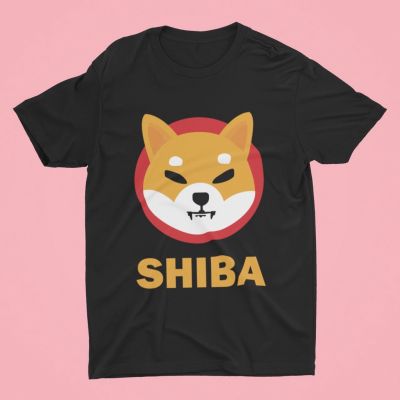 เสื้อยืดโอเวอร์ไซส์พร้อมส่งจากไทย 🚀 เสื้อบิทคอยน์ เสื้อ Bitcoin เสื้อ Cryptocurrency ลาย SHIBA INU 🙌S-3XL  DTAF