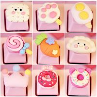 1PC Lovely Stereo Keycaps Mechanical Keyboard Accessories Cartoon Cute Pink Personalized Keycaps Cherry MX Stereo R4 Esc Keycap