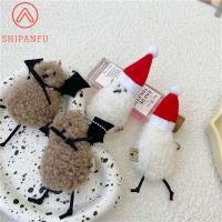 SHIPANFU นกค้างคาวนก คาวาอิ Plushie ของเล่นเด็กเล่น พวงกุญแจรถกุญแจ เครื่องประดับเล็กๆ ตกแต่งกระเป๋าเป้สะพายหลัง จี้ห้อยกระเป๋า จี้โทรศัพท์มือถือในรถ เสน่ห์ของกระเป๋า พวงกุญแจตุ๊กตาผ้าพลัฌ