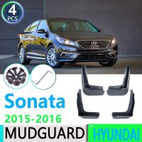 แผ่นบังโคลนรถสำหรับ Hyundai Sonata ECO SE 2015 ~ 2016 I45ชายบังโคลนอุปกรณ์เสริมรถยนต์บังโคลนรถ