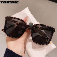 【CW】 YOOSKE Retro Polarized Sunglasses Men Women Popular Square Sun Glasses Ladies Black Eyeglasses Driver Goggles UV400 Mirror