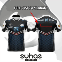 The Latest (สต็อกเพียงพอ) Evos Suhaz Jersey 2021 Mobile Legend Gaming Shirt Free Fire Pubg Fre Nickname Bonus Stickerคุณภาพสูง size:S-5XL