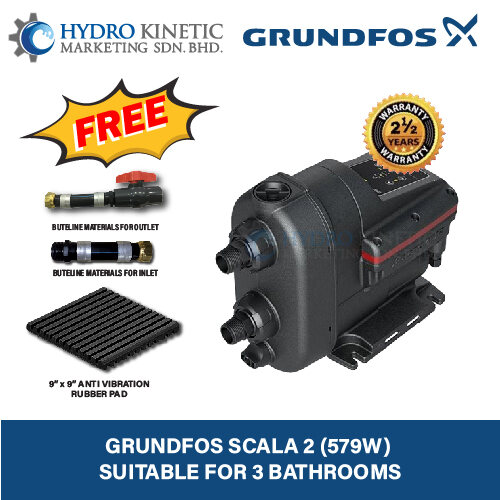 grundfos scala 2 thumping sound