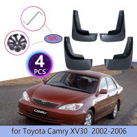 บังโคลนสำหรับ Toyota Camry 30 XV30 2002 2003 2004 2005 2006หุ้มสาดโคลนอวัยวะเพศหญิงยามโคลนบังโคลนปกป้องอุปกรณ์เสริมในรถยนต์