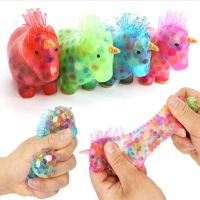 ของเล่นคลายเครียดสำหรับเด็กออทิสติก Kawaii ของเล่นสำหรับบีบมือ-ตายูนิคอร์นปาร์ตี้ Relief ความเครียดลูกบอลนวดมือตลกของขวัญ