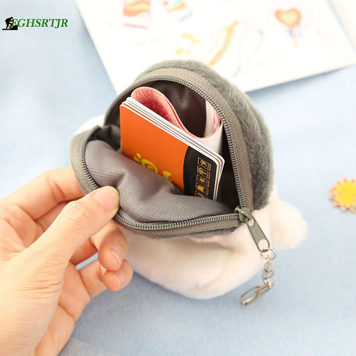 โซ่-dompet-koin-รูปเพนกวินน่ารักกุญแจที่ใช้งานได้จริงไอเดียของขวัญถุงซิปเก็บของสำหรับคนที่คุณรัก