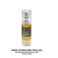 Aroma&amp;More  ROSE Hydrating Face Oil - ออยล์เซรั่มบำรุงผิวหน้าล้ำลึก หอมกลิ่นกุหลาบ Face serum oil  30ML