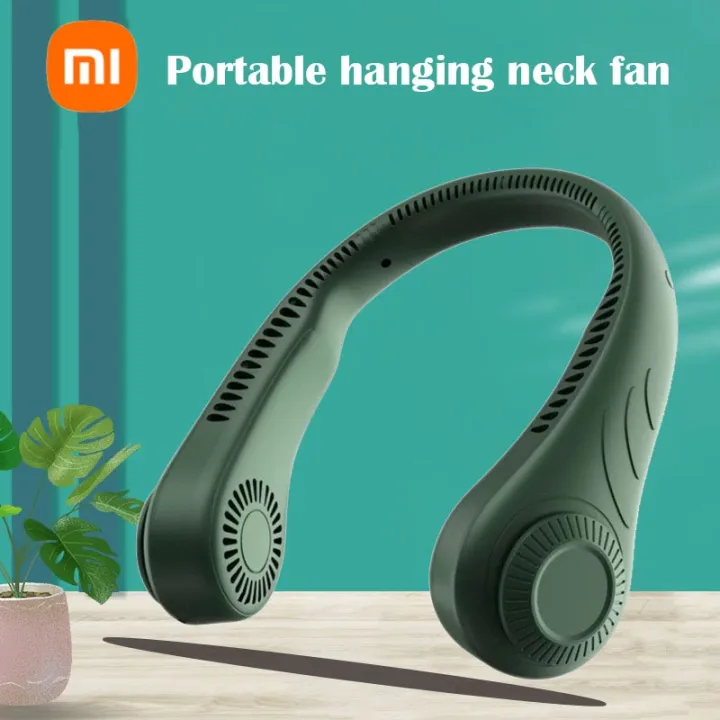 Xiaomi Portable Neck Fan Electric Wireless Fan Rechargeable USB Mini