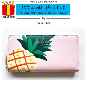 Kate spade hot sale pineapple wallet