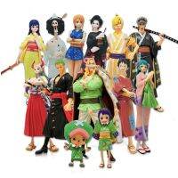 หนึ่งชิ้น Zoro Nami Luffy Chopper O-Tama PVC อะนิเมะตุ๊กตาขยับแขนขาได้ Modelo, Brinquedos Kawaii, Coleção De Enfeites De Carro, Fãs Presentes, 9-19Cm