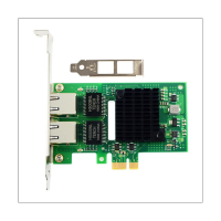 Spare Parts I350-T2M PCI-Ex1Gigabit Dual Electrical Server Portable Network Card I350AM2 Chip Network Card