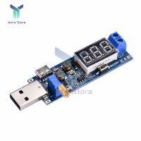 USB 5V DC-DC Buck Boost Converter Power Supply Module LED Digital Tube Adjustable Voltage Regulators 3.5-12V To 1.2-24V Electrical Circuitry  Parts