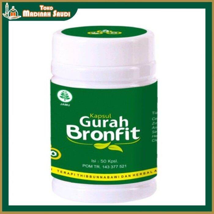 Kapsul Gurah Bronfit Kapsul Naturafit Lazada Indonesia