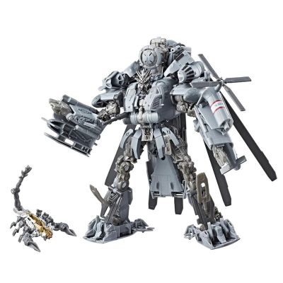 Original Transformers Toys Studio Series 08 Leader Class Movie 1 Decepticon Blackout Action Figure Model Collectible Toy Gift