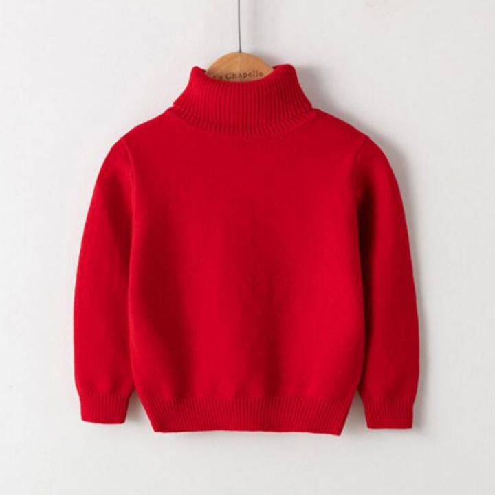 kids-baby-boys-girls-long-sleeve-turtleneck-pullover-sweaters-autumn-casual-baby-boy-girl-pure-color-knit-childrens-sweaters
