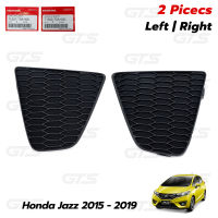 iBarod ชุด พลาสติกกันชนท้าย ข้างซ้าย+ขวา ของแท้ 2 ชิ้น สีดำด้าน สำหรับ Honda Jazz Fit GK Hatchback ปี 2015-2019