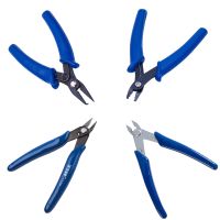 pandahall Steel Jewelry Pliers Side Cutting Pliers Polishing Beading Crimp Pliers Split Ring Opener Flush Cutter Jewelry Tools