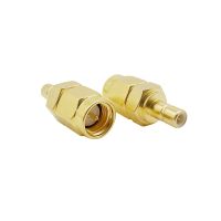 1PCS SMA Male to SMB Male Car DAB Digital Radio Aerial Antennas Connector Straight SMB Plug to SMA Plug RF Coaxial Coax Adapter