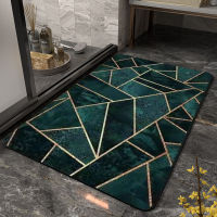 2022 Bath Mat Non Slip Kitchen Floor Washable Bathtub Side Area Mats Water Absorbent Bathroom Mats