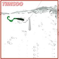 TIINSOO ใหม่ น้ำหนัก คุณภาพสูง น้ำหนักเพิ่มเติม ตกปลาทังสเตนตก Sinker Line Sinkers ขั้วต่อตะขอ