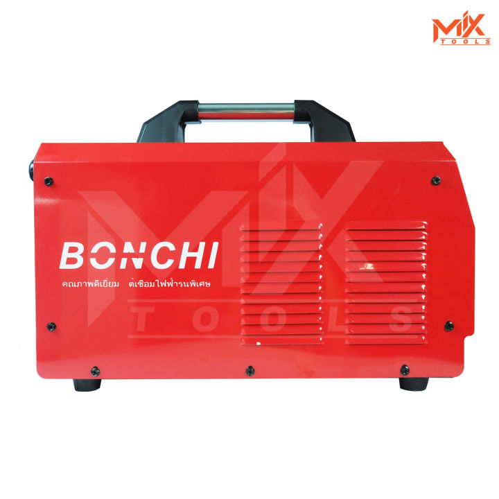 bonchi-ตู้เชื่อมไฟ้ฟ้า-เครื่องเชื่อมไฟฟ้า-mma-mig-450-รุ่นไม่ใช้แก๊ส-2-ระบบ-ใช้ได้ทั้งไฟฟ้าและมิก-มาพร้อมลวดฟลักซ์คอร์และอุปกรณ์ครบชุด