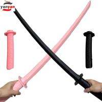 YANYAN พลาสติกทำจากพลาสติก ของเล่น3D Gravity Katana กล้องส่องทางไกลส่องทางไกล บรรเทาความวิตกกังวล ของเล่น Fidget SAMURAI พิมพ์ลาย3D สร้างสรรค์และสร้างสรรค์ การ์ดของเล่นแบบกด ของเล่น Katana พับเก็บได้ สำหรับผู้ใหญ่