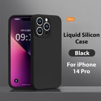 Original Liquid Silicone Phone Case For iPhone 14 11 12 13 Pro Max Shockproof Funda For iPhone X XR 12 13 Mini Protection Cover