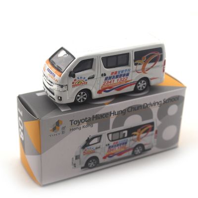 TI NY 1:64 Toyota Hiace Hung Chun Driving School boutique alloy car toys for children kids toys Model original box