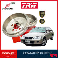 TRW จานดรัมเบรก Honda City Type Z ปี96-02 Civic EK ปี96-99 / จานดรัม ดรัมเบรค / DB4109