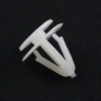 500x small micro Door Trim panel Garnish Retainer fastener clips for Toyota white color HKpost Free shipping!