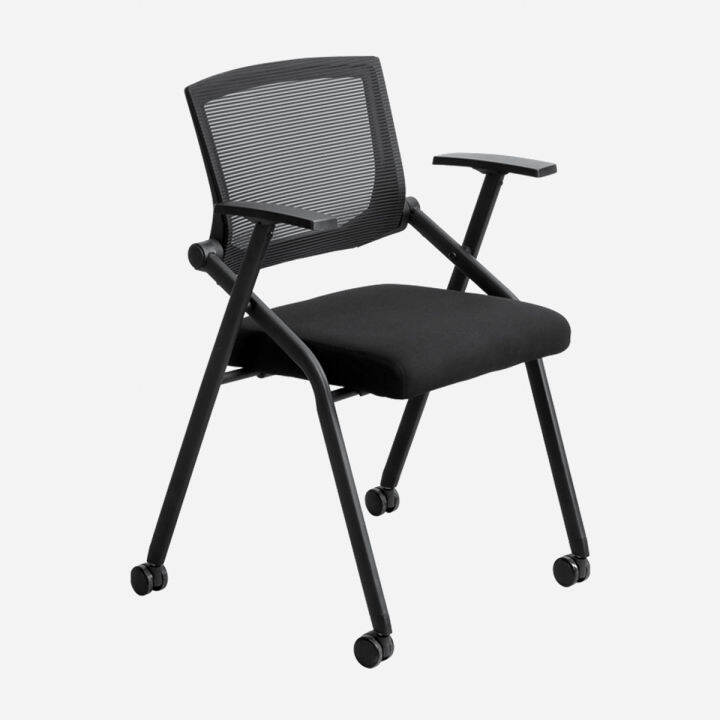 Foldable Office Chair with Wheels | Lazada PH