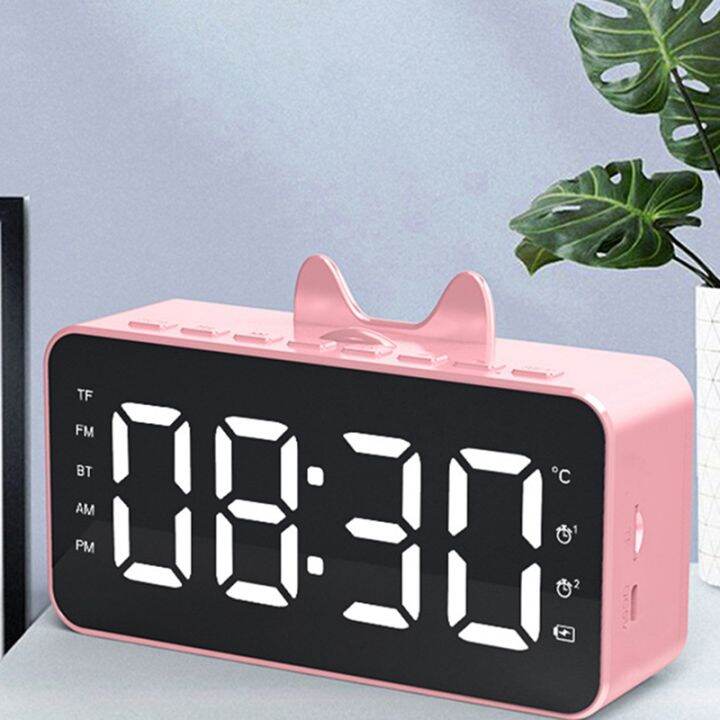 multi-function-alarm-clock-lcd-display-digital-alarm-clock-bluetooth-compatible-music-playing-digital-for-home-office-pink