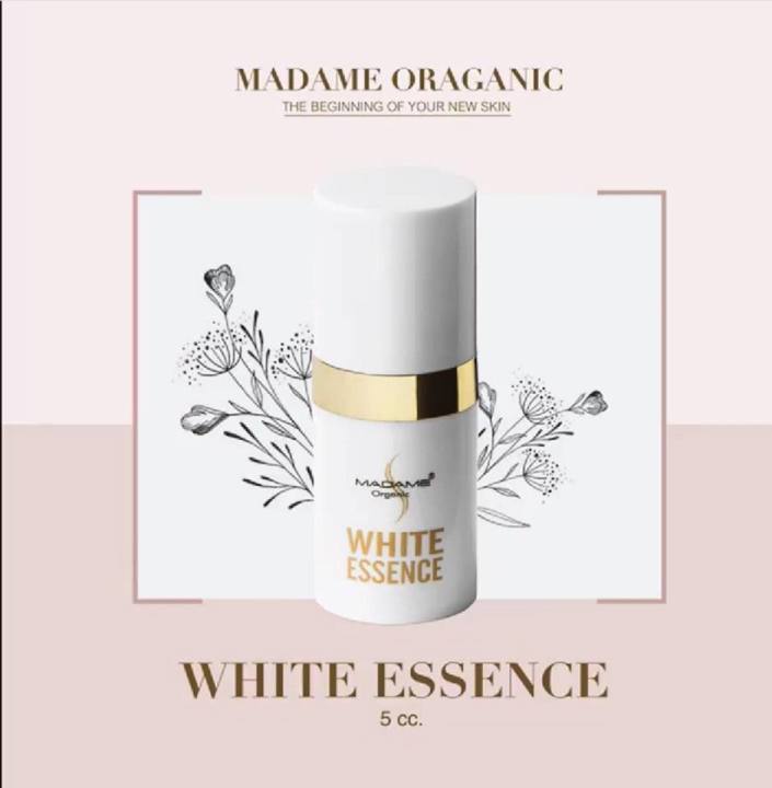 madame-organic-white-essence-มาดามออร์แกนิก-ไวท์-เอสเซนท์-เซรั่มมาดาม-มาดามออแกนิคเซรั่ม-5ซีซี-1ขวด