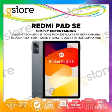 Xiaomi Redmi Pad SE 8GB + 256GB – Original Malaysia Set – Satu