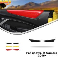 BAWA Door Panel Decoration Cover Trim For Chevrolet Camaro 2016 2017 2018 2019 2020 2021 2022 Car Interior Accessories