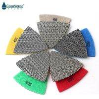 80mm Triangular Diamond Polishing Pads Electroplated Sanding Pad For Multi Tool as Fein Multimaster Dremel Renovator