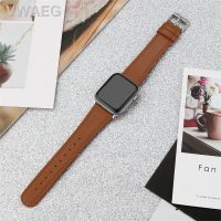 ต้นฉบับ ◄☃สายหนังสำหรับสายคาด Apple Watch 8 7 45มม. 41มม. สำหรับ Iwatch 6 5 4 3 Se 44มม. 40มม. 42มม. 38มม.