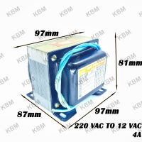 Transformerหม้อแปลงไฟฟ้า Input 220VAC Output 12VAC 28VAC 30VAC 40-0-40-18-0-6-9-12VAC 4A