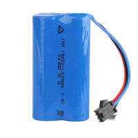 อะไหล่แบตเตอรี่ลิเธียม7.4V 1200MAh แบตเตอรี่เปลี่ยนได้รถสำหรับรีโมทคอนโทรล