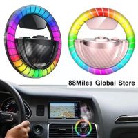 LED Car Air Freshener Cool Air Diffuser Atomosphere Air Perfume Outlet Aromatherapy Fragrance LED LED Auto R3F0