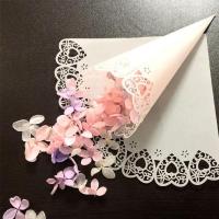 【YF】 20Pcs Wedding Cones Paper Laying for Petals Favor Toss