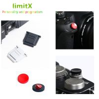 Metal Hot Shoe Cover &amp; Shutter Release Button Sticker For Sony A7C A7S A7R A7 IV III II A6600 A6500 A6400 A6300 A6100 A6000