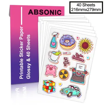 Printable Sticker Paper Glossy - Best Price in Singapore - Oct