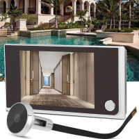 Door Eye Viewer Camera Digital LCD 120 องศา Cat Eye Viewer พร้อมหน้าจอสี LED สำหรับระบบรักษาความปลอดภัยภายในบ้าน