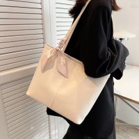 Tote bag shoulder bag fashion simple handbag bag 2022 new trendy ins temperament casual bag pure color female bag