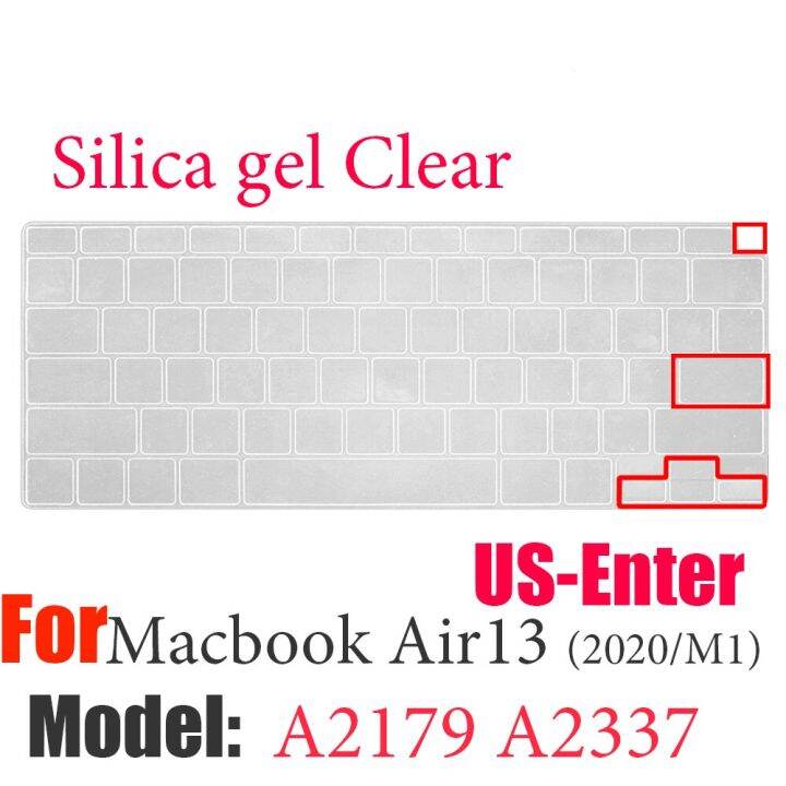 for-macbook-air13-m1-chip-keyboard-cover-laptop-silicone-protective-film-for-macbook-a2337-13-3air-keyboard-cases-release-2020-keyboard-accessories